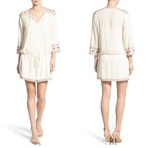NWT CUPCAKES AND CASHMERE Sansa Boho Shirt Dress